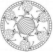 coloriage mandala souris